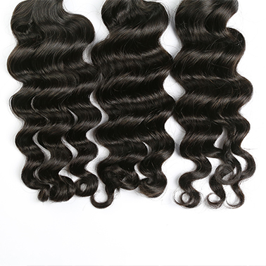 Halosister Golden Grade Virgin Brazilian Loose Curly Weave Human Hair
