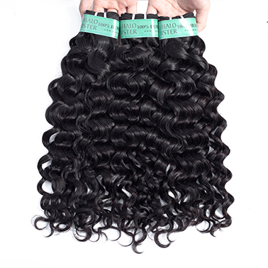 Halosister Diamond Grade Indian Italian Curly Human Hair With Frontal