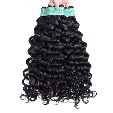 Halosister Diamond Grade Brazilian Italian Curly Hair Weave Human Hair